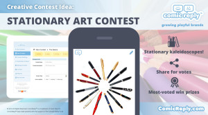 Stationary_Contest_ComicReply_social_media_platform